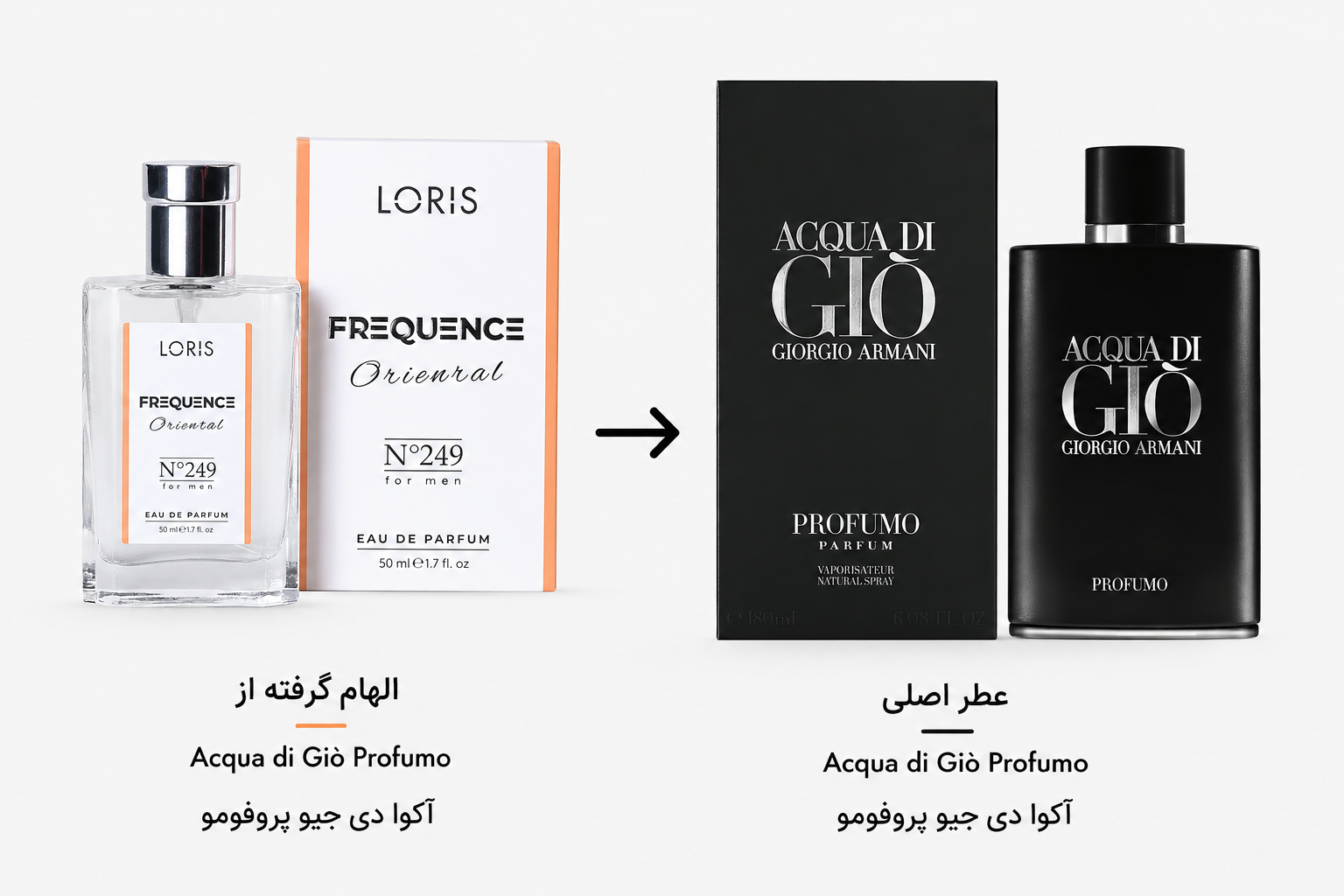عطر مردانه Acqua di Giò Profumo  کد ۲۴۹