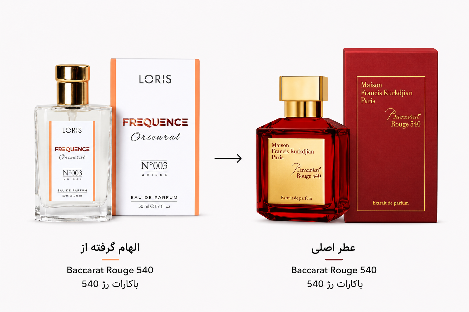 عطر لوریس یونیسکس Unisex کدN003