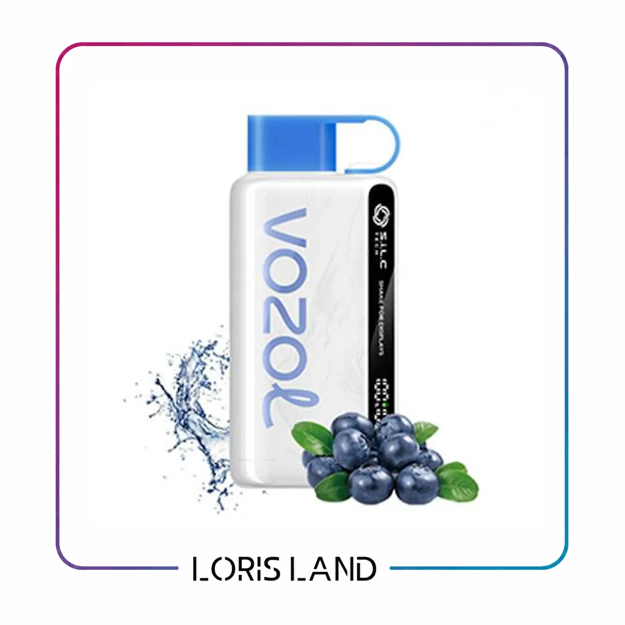 پاد یکبار مصرف ۱۲ هزار پاف بلوبری ترش وزول